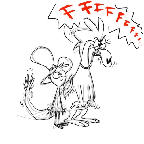 drawingautumnart: cerise-the-traveling-artist:  drawingautumnart: When you really need to swear, but your best pal’s too puerile and innocent. genius. I love it.10/10#LetSylviaSayfuck2017  @cerise-the-traveling-artist I’m afraid some baby got wind