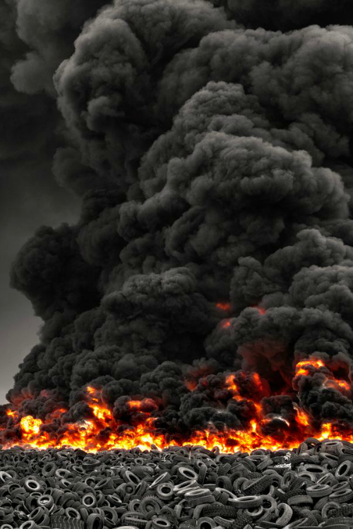 ilaurens:  Kuwait Tire Fire - By: (Mohammed ALSULTAN) 