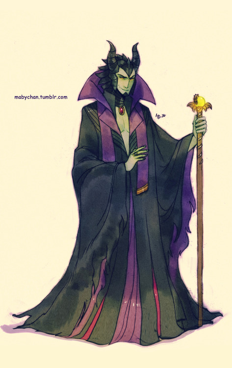nathxngeorge:  mabychan:  Male!Maleficent  Malefico