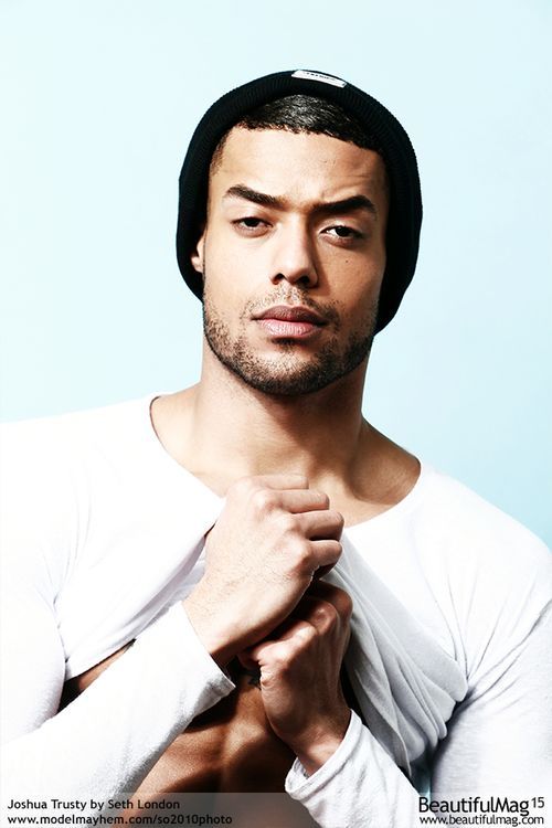 dominicanblackboy:  He’s gay,he’s handsome, My dude Joshua Trusty hot gorgeous