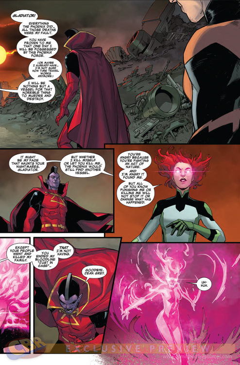 Guardians of the Galaxy #13 preview. You tell ‘em Jean! Brian Michael Bendis, Sara Pichelli, D