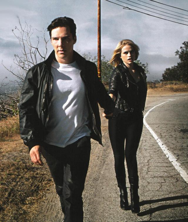 Benedict Cumberbatch and Alice Eve for GQ Style, 2014