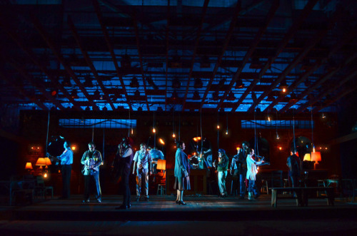 “ONCE”Scenic &amp; Projection Design by Bryce Cutler