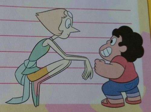 artemispanthar:  Here are some supercute pictures that are at the end of the Quest for Gem Magic book (in a section prompting you to write your own SU story [or whatever else you want]) 