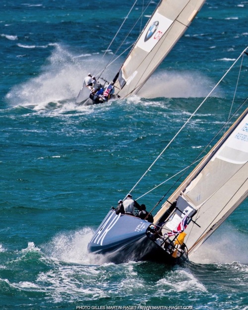 Back when America’s Cup was really one design racing.