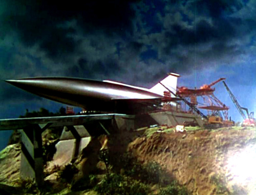 Rocket ships from the movies 1. Rocketship X-M (1950)2. When Worlds Collide (1951)3. World With