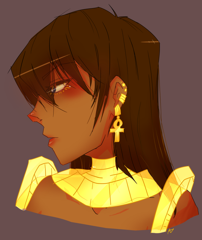 darlingdraw: @card-gays wanted anubis priest set so here we are also i added mask-less