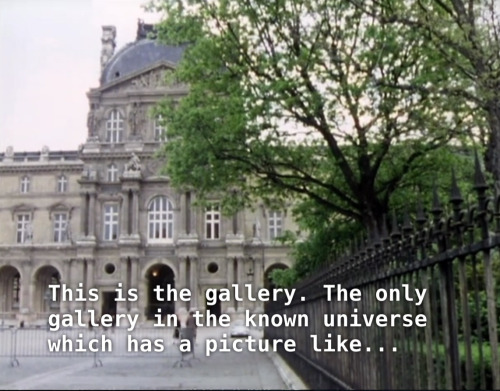 greencarnations:thatsthelionking:So I’ve been watching through Classic Who. The Doctor in the Louvre