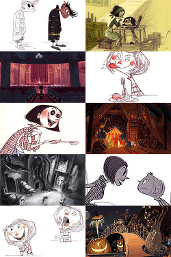 julieandrewss:   Concept Art → Coraline