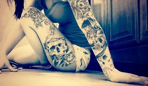 tattooloveplace:  A pick of the best white tattoo’s in the world http://bit.ly/14KEWSr  Tell me what you think of them!  