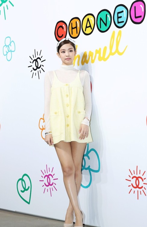 Jennie Kim at the CHANEL x PHARRELL Capsule Collection Launch