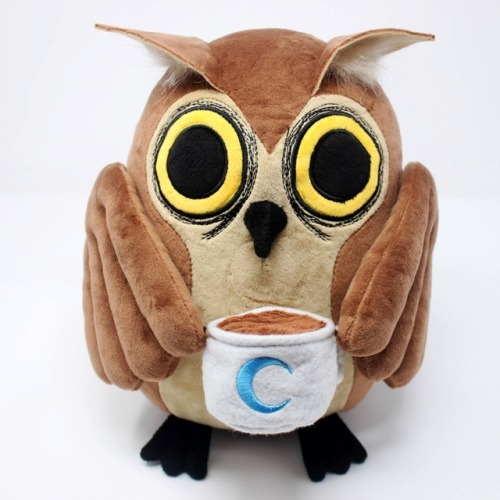 sosuperawesome: Edgar the Night Owl Plush, by Stefanie Shall on Etsy