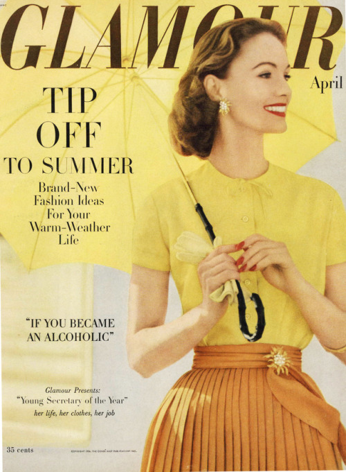 Glamour Magazine, April 1956