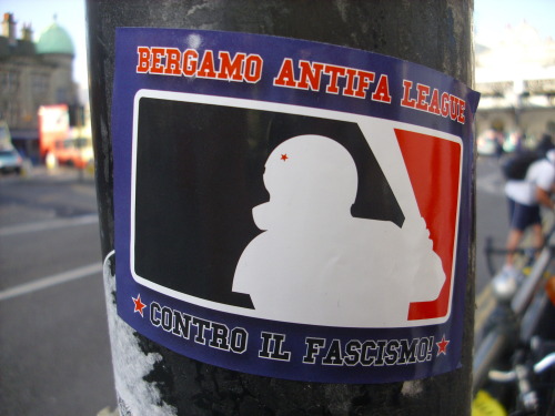 XXX brightonpolitical:  Italian antifa srticker photo