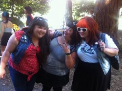 theheftyhideaway:  Molly, Tina, and me!     Three lovely, sexy, big girls