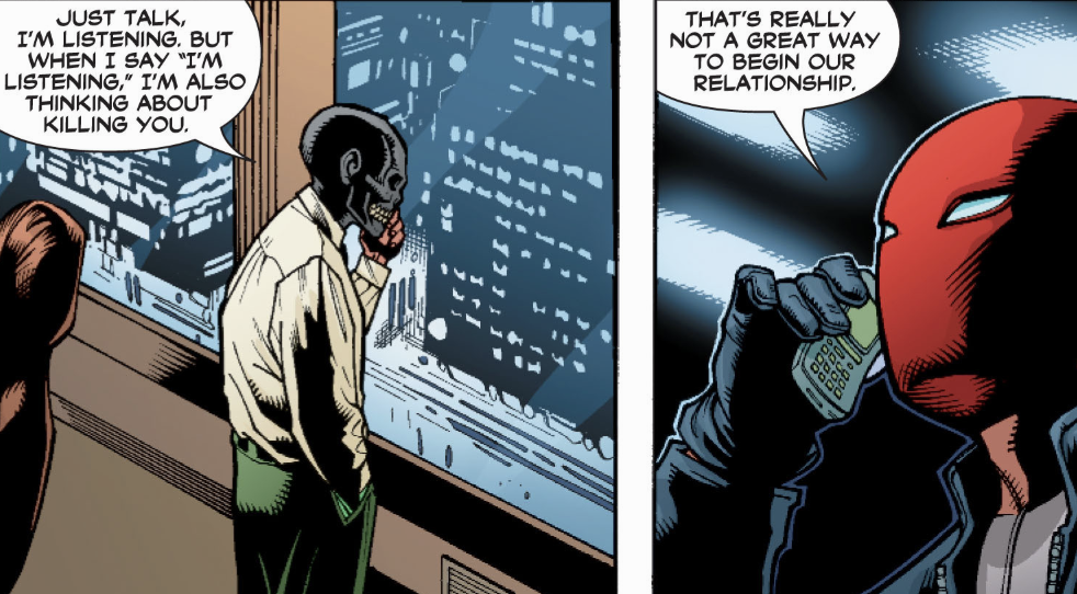 officialloislane:  I know Black Mask can genuinely be an intimidating villain (which