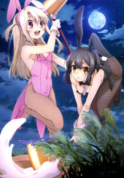 more-moe-more-problems:  Fate/Kaleid Liner Prisma Ilya Official Art