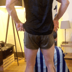 openyourbutt:  Been gone for a bit, was traveling for work… gonna try to catch up on messages and submissions in the next couple days. Hit 10k followers while I was gone which is a small milestone. Here’s some gifs from a vid I made today. I had just