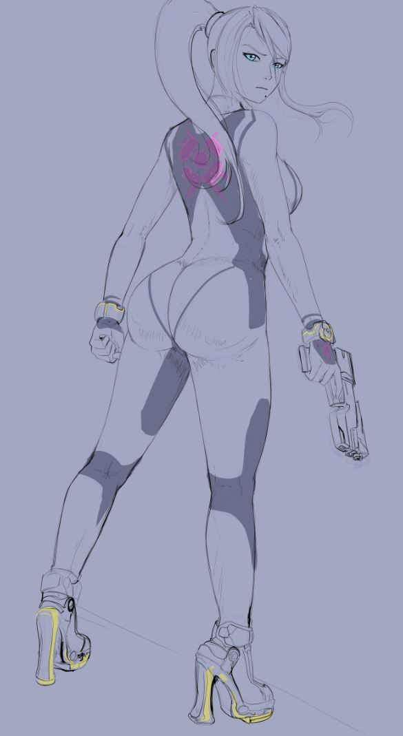 shadbase:  shadbase:  Samus Aaran as seen in her latest design in the new Super Smash