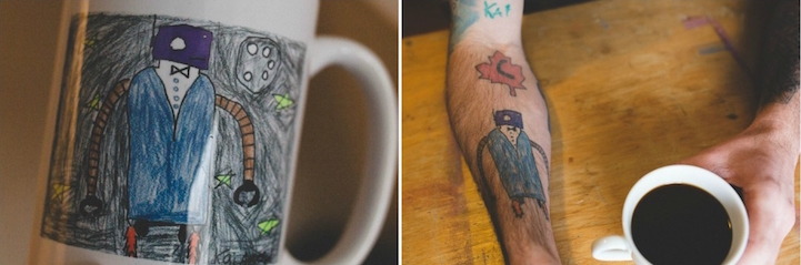escapekit:Father &amp; Sons TattoosFather Keith Anderson for the past 7 years