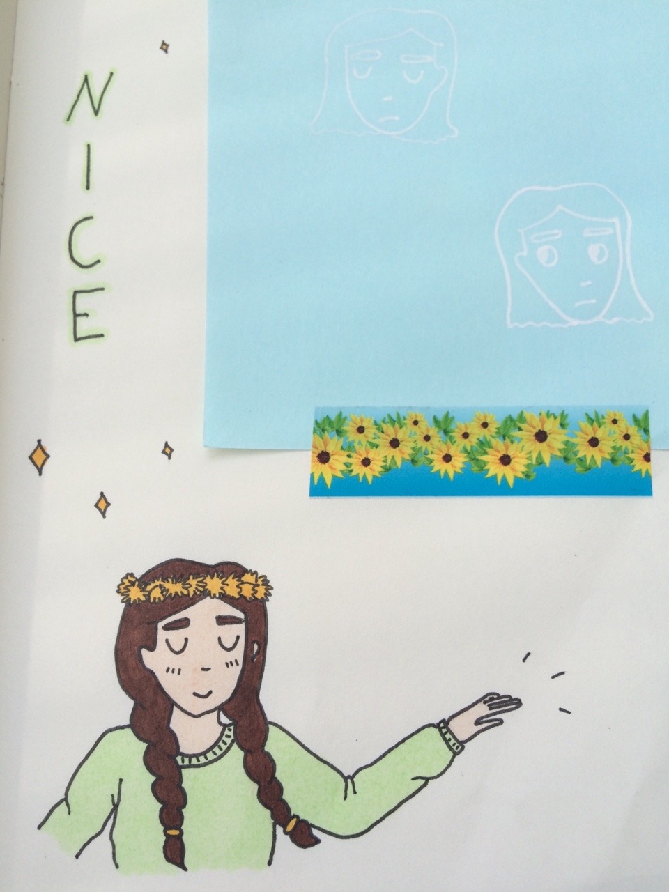 tinyhappykoala:  I’m starting a journal! 🌻  {inspired by clareqart } 