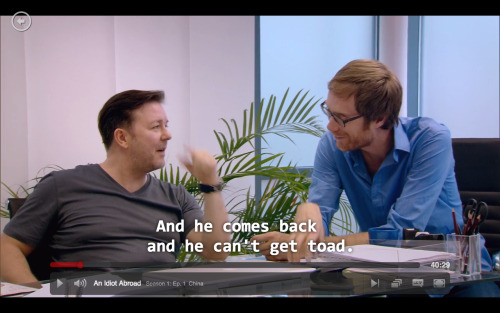 hannahvibesonly: Rewatching An Idiot Abroad is not a mistake.