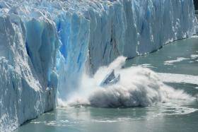 Antarctica Is Melting 3 Ways. 1. Global Warming of the atmosphere is melting the ice with higher sum