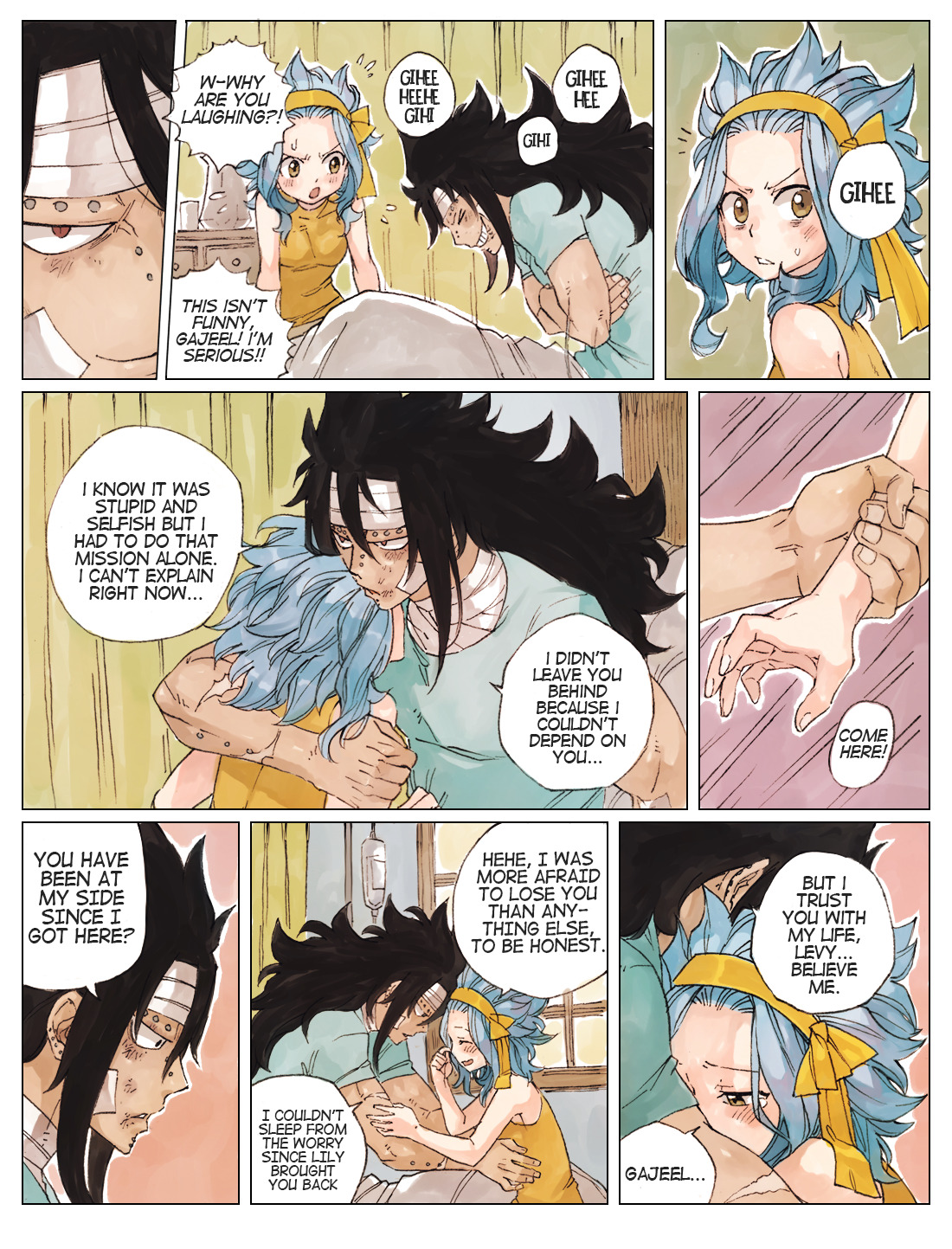 rboz:  prompt 7 - jealousyDrawing a conflicted Gajeel is addicting and I enjoyed