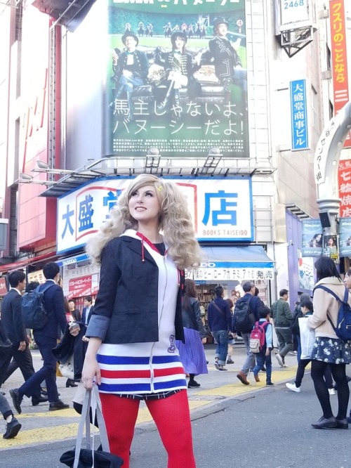 When I was in Tokyo in October for Halloween, I dressed as Ann and got some photos in Shibuya and Ha