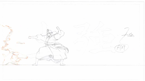 framexframe: Nickelodeon’s The Legend of Korra; pencil test by Inseung Choi