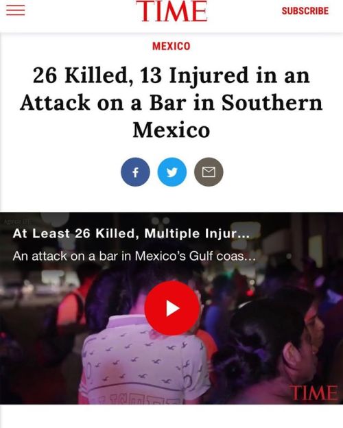 (MEXICO CITY) — An attack on a bar in Mexico’s Gulf coast city...