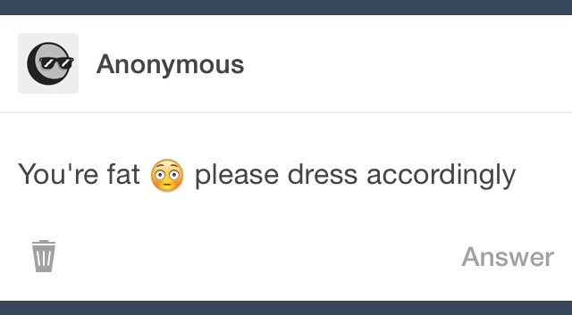 sadgrl22:Just because I do not fit society’s expectations of a “good body”