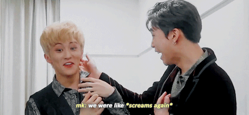 Mark And Johnny Reacting To ~the Scene~