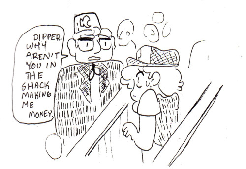 mushroomstairs:based on a true story when i was cosplaying dipper at a con