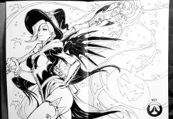 theartmage:  Witch Mercy of Overwatch! 13
