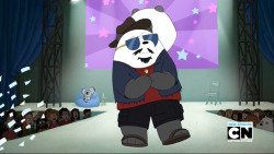 bearsinning:  This screencap made me lose my shit not because of Panda but because of how Grizz and Ice look they’re likePanda what the fuck
