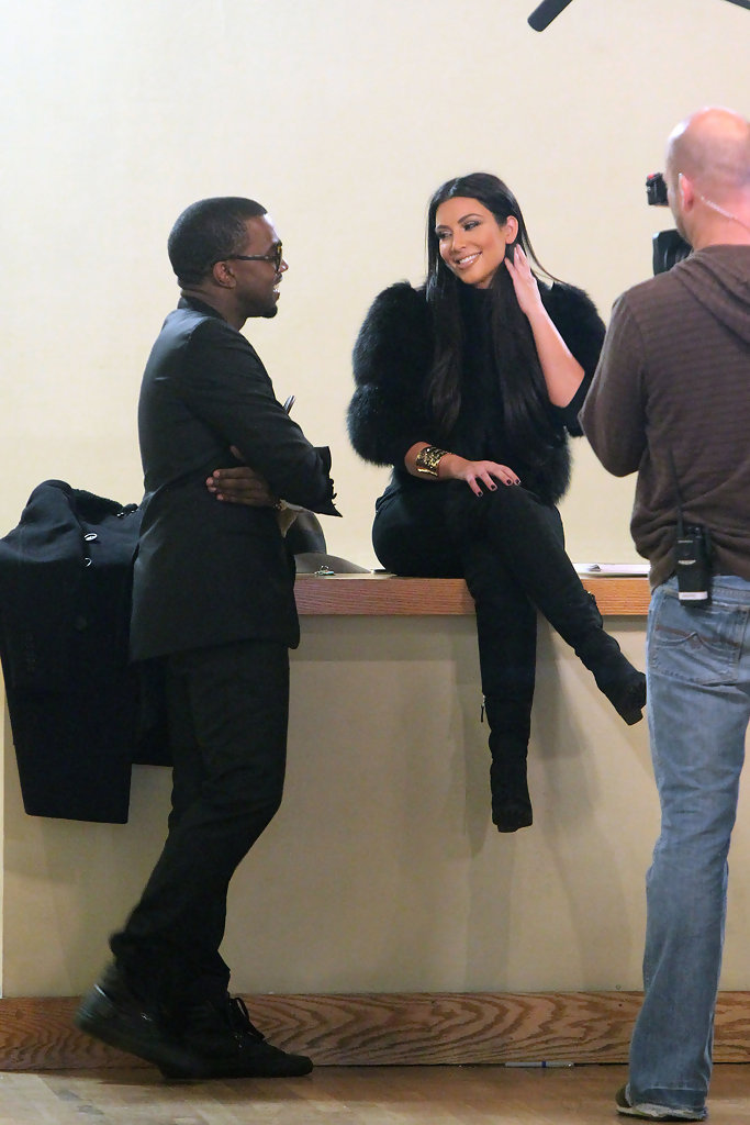 ultimatekimkardashian:  she’s so doing that tucking hair behind ear thing just