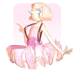 arisuchan:  Little clown assistant Pearl 🌸   ( https://arisuchan.tumblr.com/post/174883848048/vintage-clown-pd-because-she-looks-like-a )