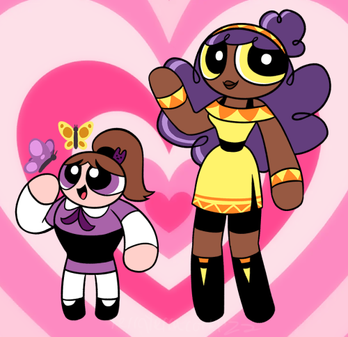 While in the PPG kick I decided to add Bunny to the Tweenpuffs I did before, as well as do an older 