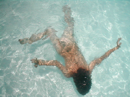 nude swimming