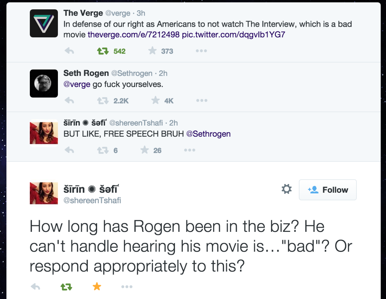 notxam:  BREAKING: Seth Rogen is a child who can’t handle honest to god criticism