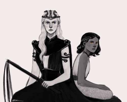 aqvarelles:ScribeI’m reading A Dance with Dragons and I’ve totally fallen in love with Missandei.