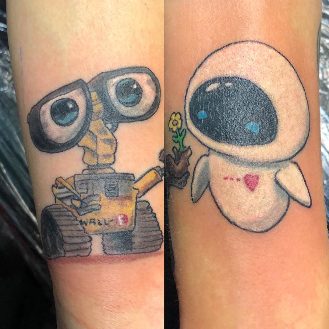 Wife and I Christmas WALLE and EVE Tattoos  Album on Imgur