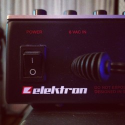 albaecstasy:  Switch ON @weareelektron #Machinedrum #drummachine