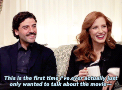isaacoscar:  How are we feeling about Oscar’s ‘stache? Not many men can pull