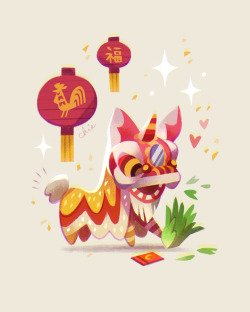 tinysnails:  happy chinese new year, everyone &lt;3 have a good weekend
