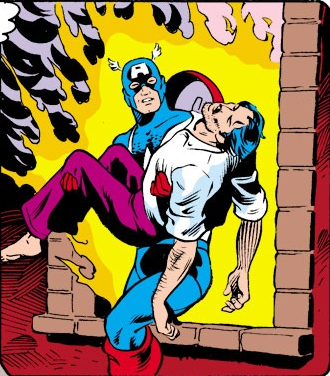 tony-stark-ing:When you gotta rescue your boyfriend from burning alive.The Invincible Iron Man issue
