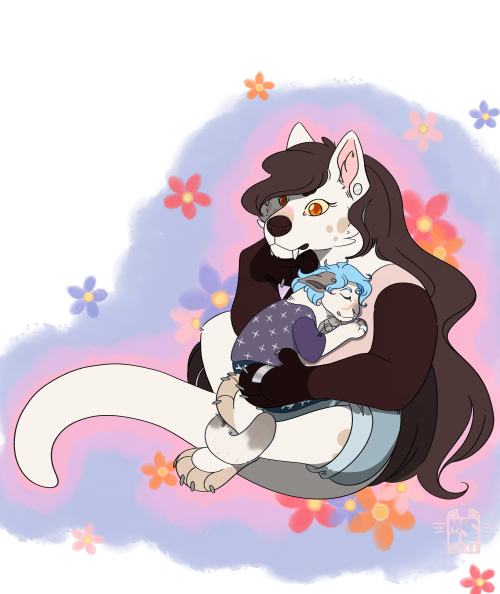 I Must Say Anthro Animals Are More My Thing, Than Humans~Here It Is One Of The Most Cuddly Pieces I Have