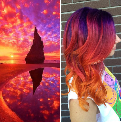 letslivlavlaf: This Galaxy Hair Trend Is So Beautiful