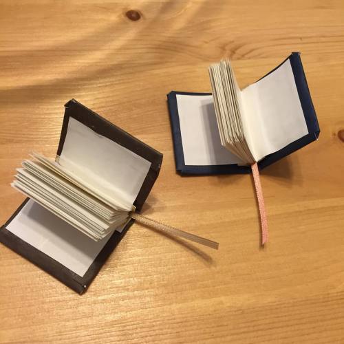 Made some mini books today #bjd #bjdprops #miniatures #bjdcrafting